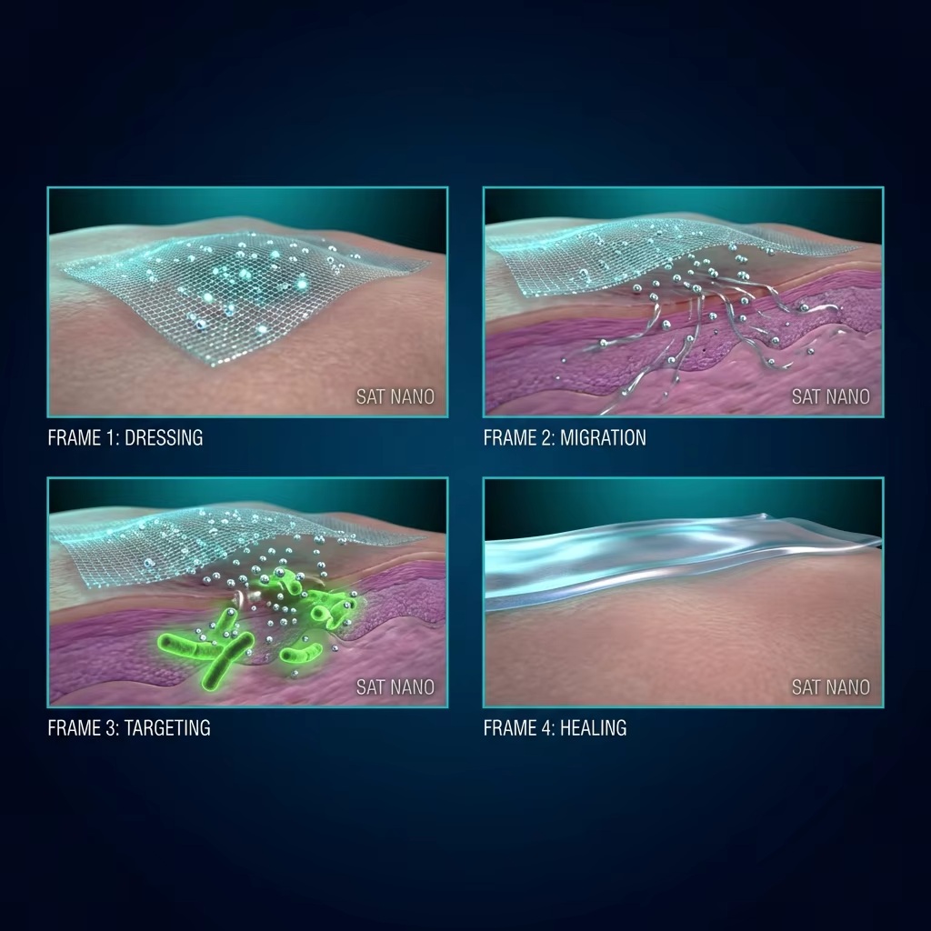 Storyboard nanočestica srebra za medicinske primjene